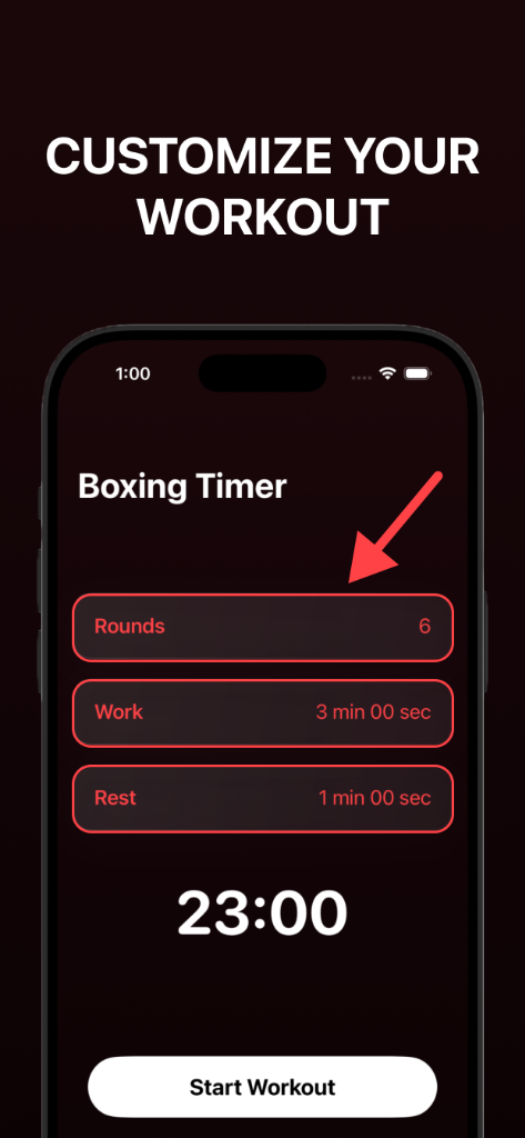 Customization Screen